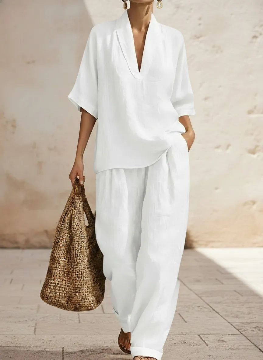 Coordinato Nicole - in lino e cotone