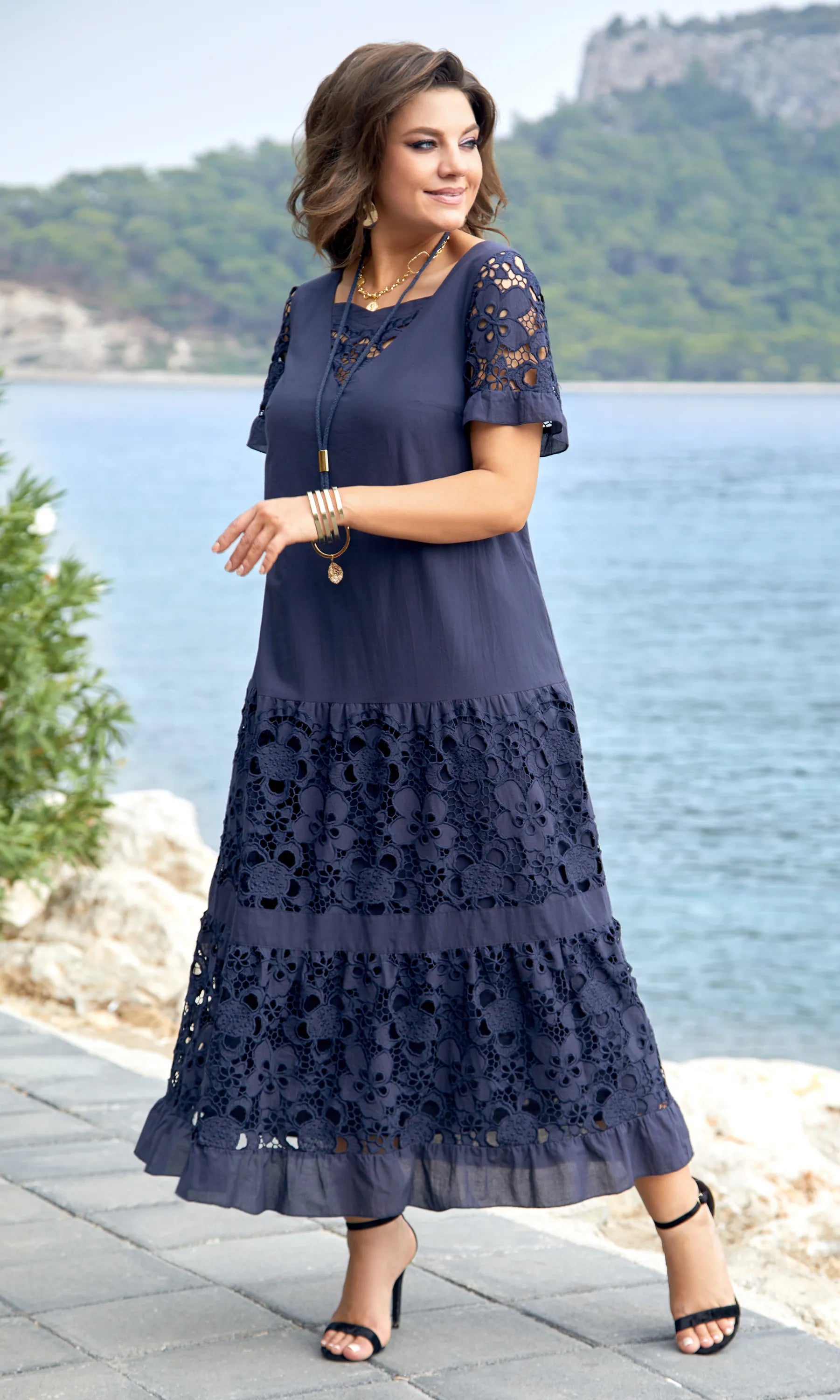 Vestito Nicoletta - in cotone premiun