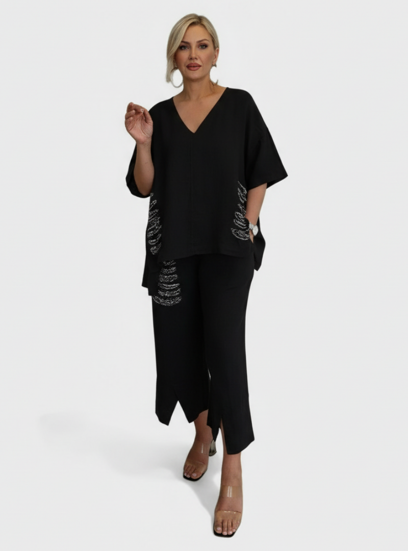 Coordinato Angela  - in seta e cotone