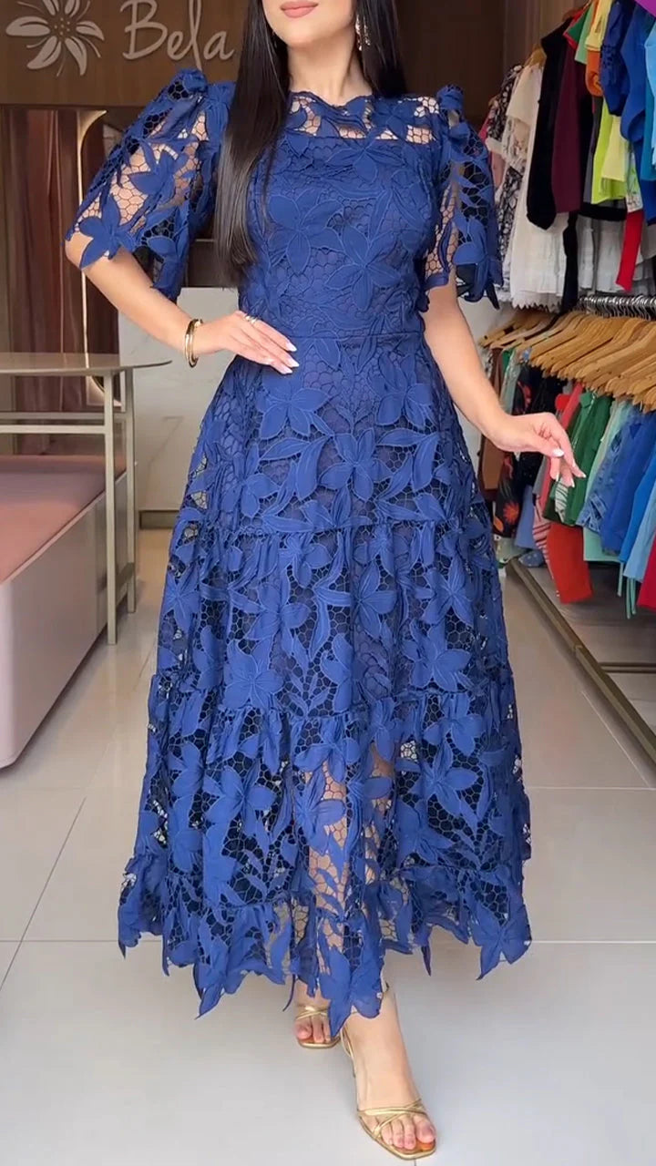Vestito Federica - in seta e cotone
