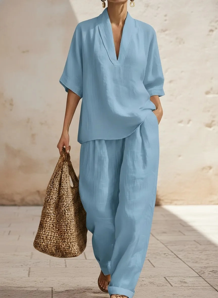 Coordinato Nicole - in lino e cotone