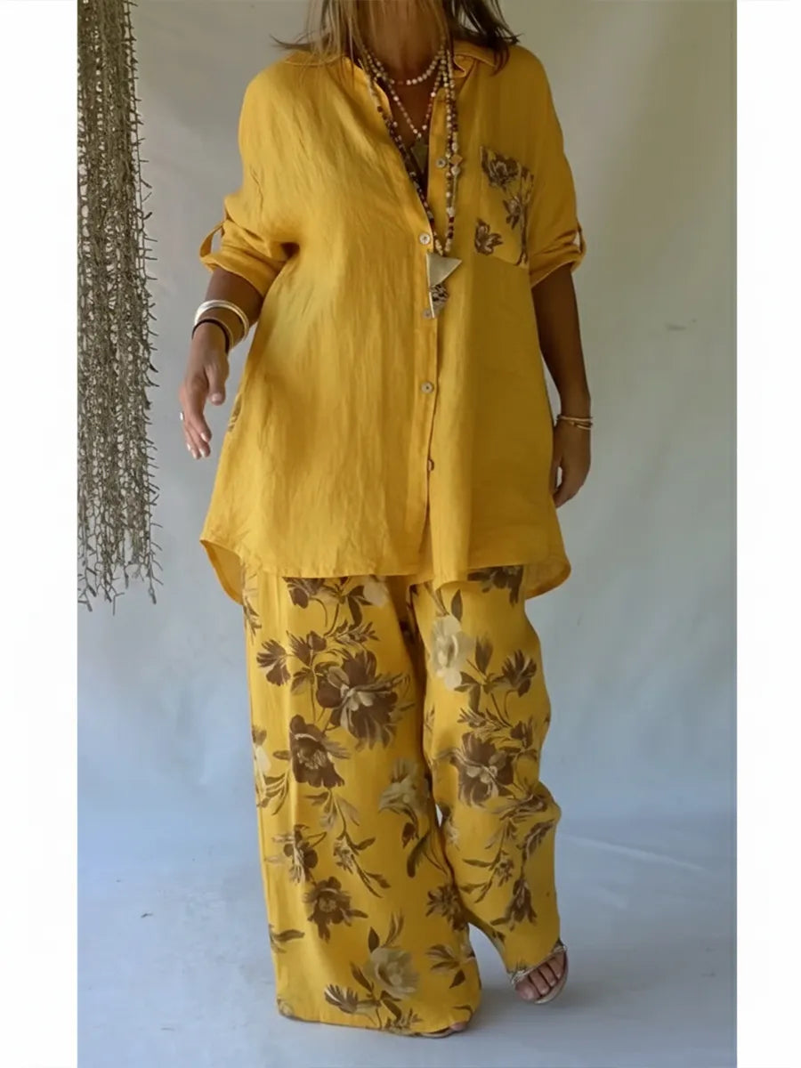Coordinato Irene - in lino e cotone