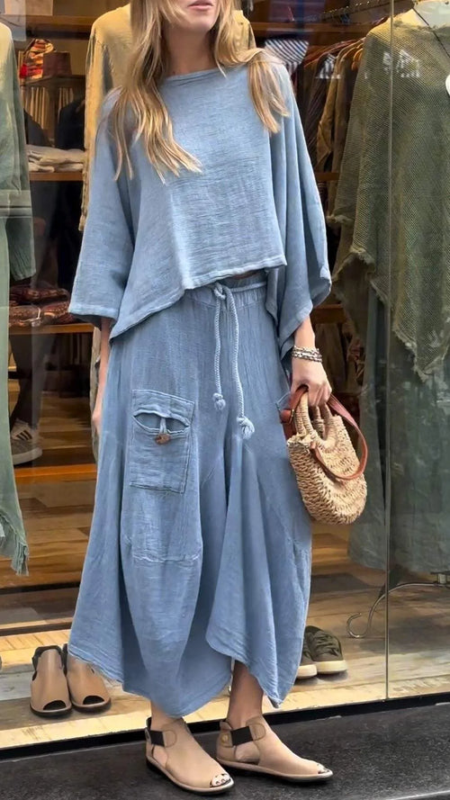 Coordinato Carla - in lino e cotone