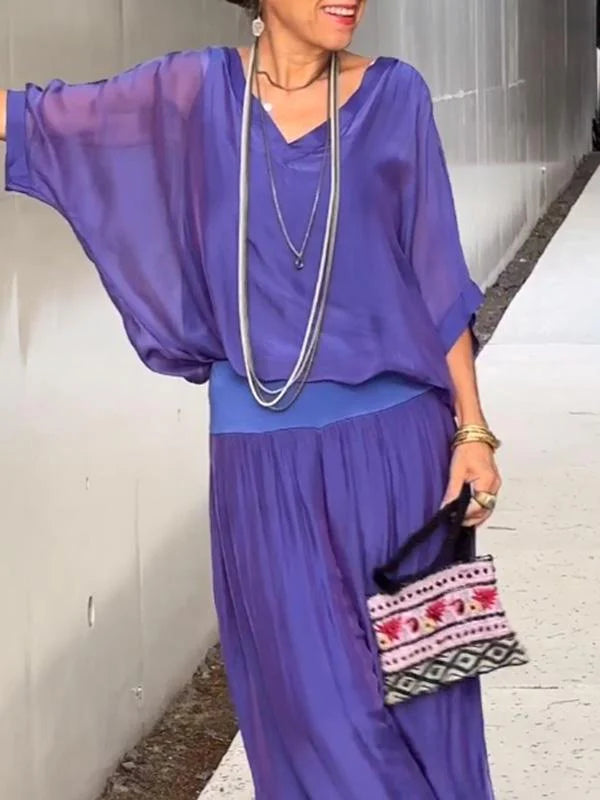 Coordinato Erika - in lino e cotone