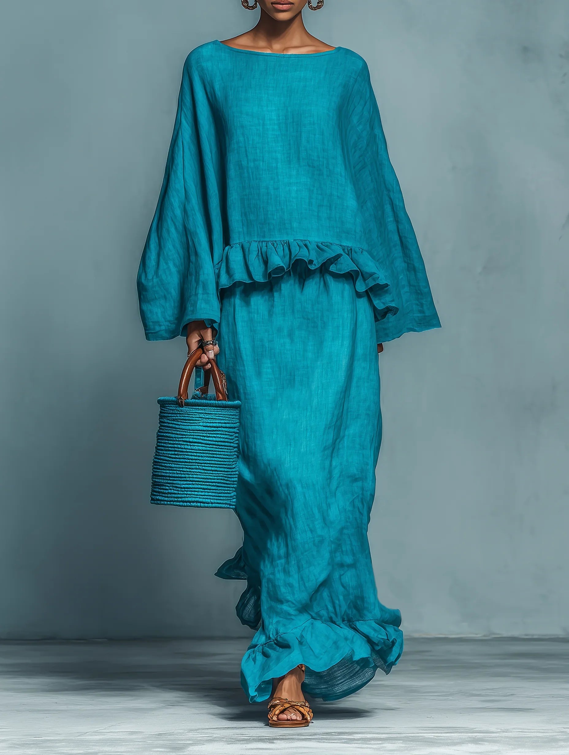 Vestito Camilla - in lino e cotone