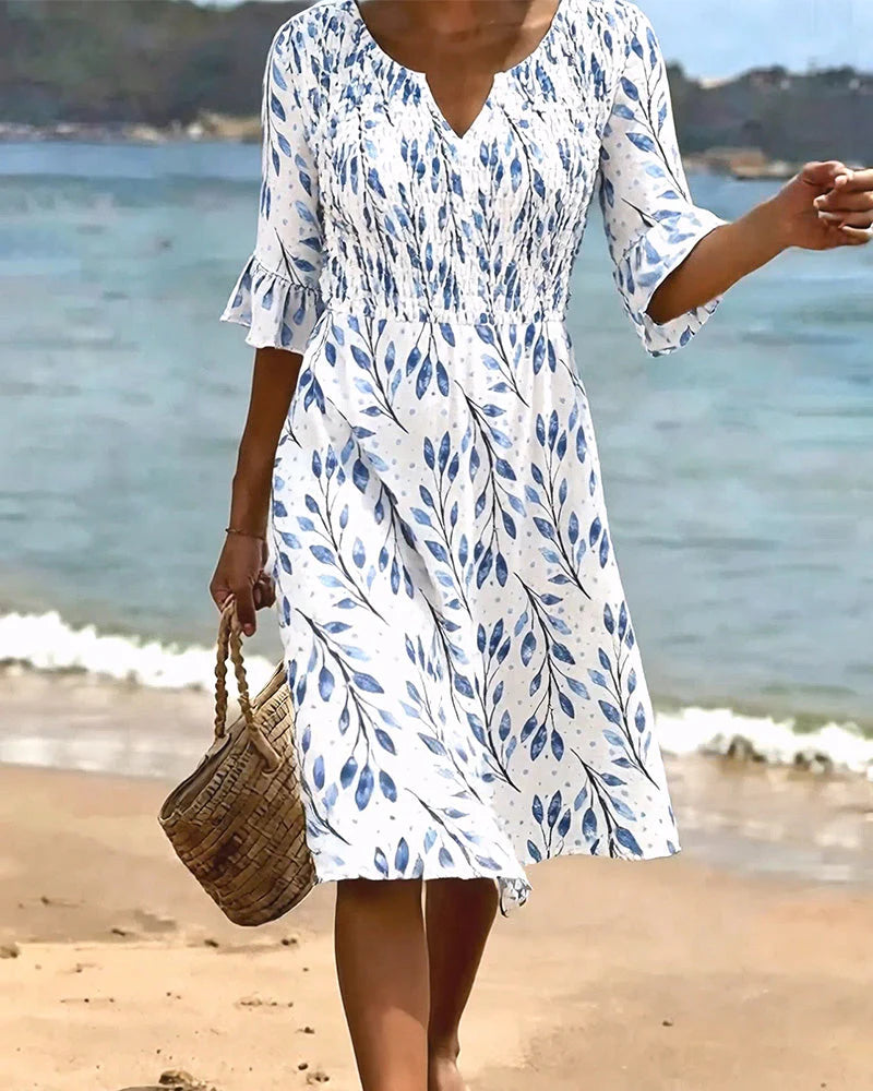 Vestito Greta - in lino e cotone