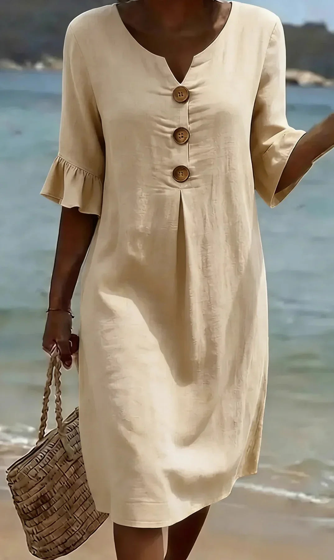 Vestito Giovanna - in lino e cotone