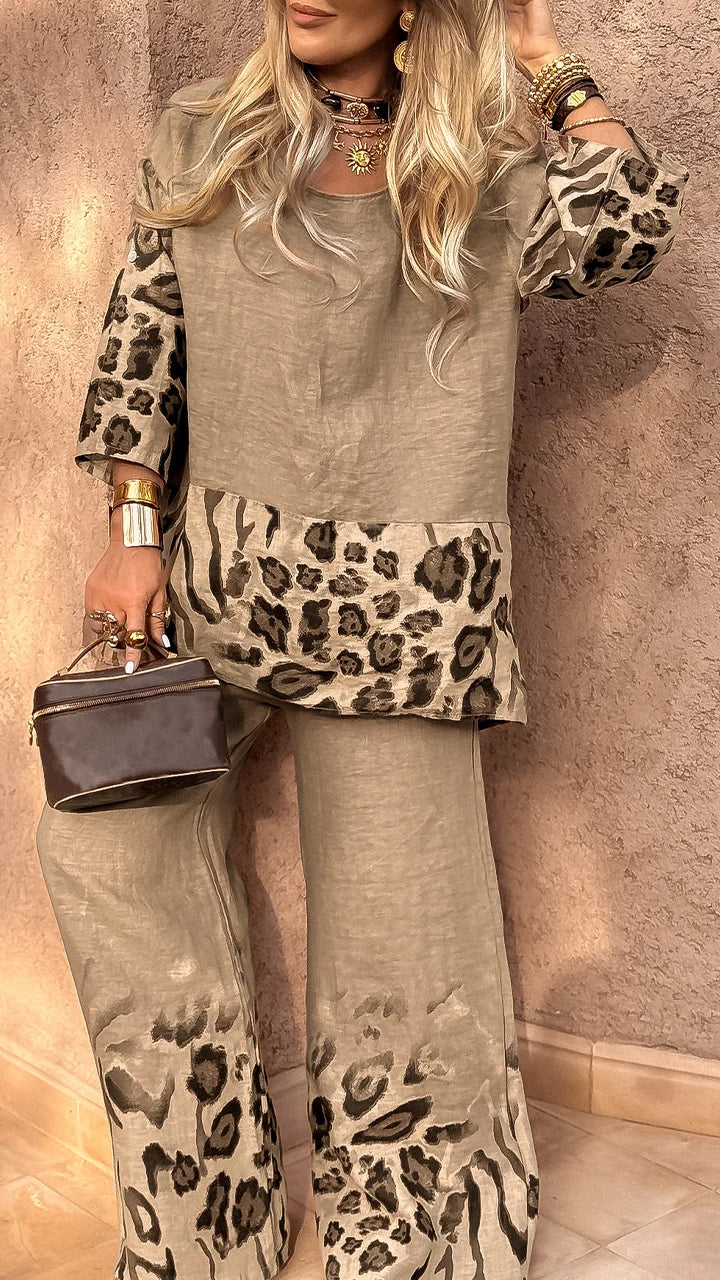 Coordinato Zaira - in lino e cotone