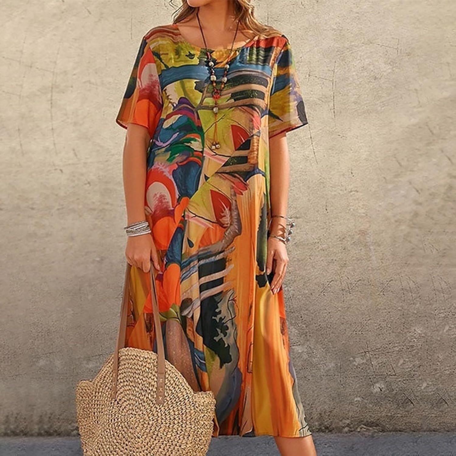 Vestito Angelica - in seta e cotone