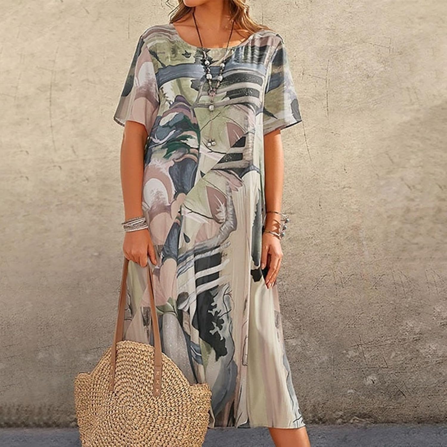 Vestito Angelica - in seta e cotone