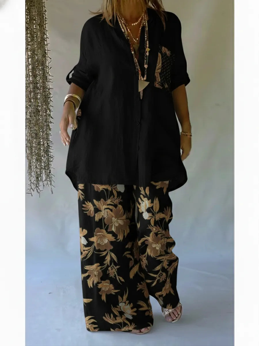 Coordinato Irene - in lino e cotone