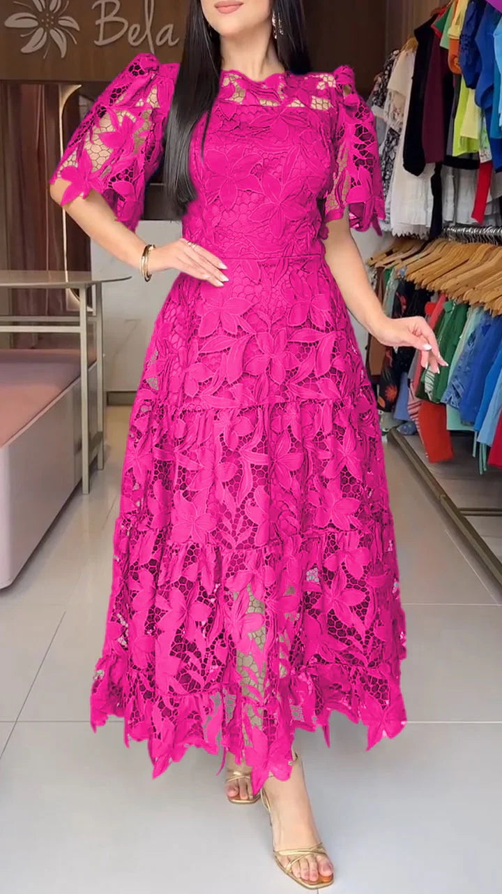 Vestito Federica - in seta e cotone