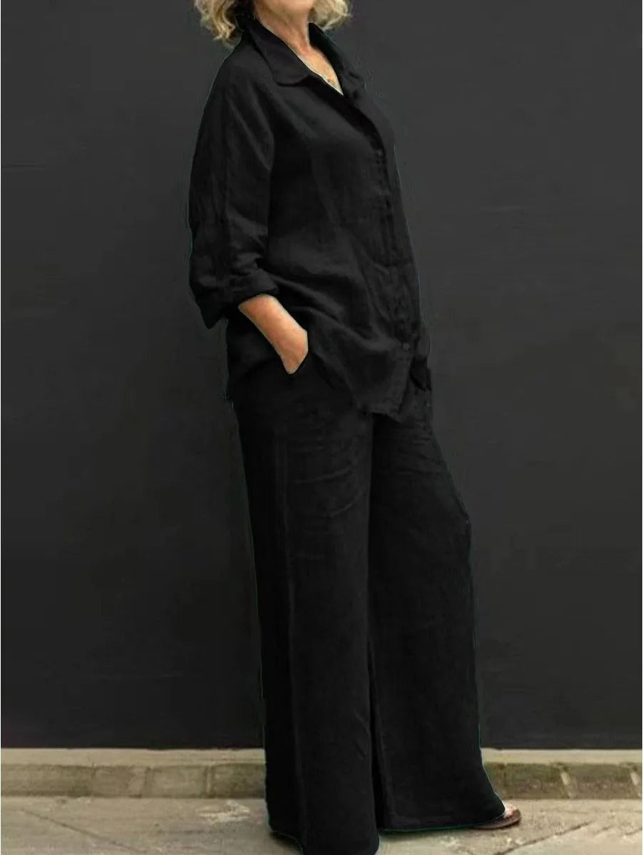 Coordinato Caterina - in lino e cotone