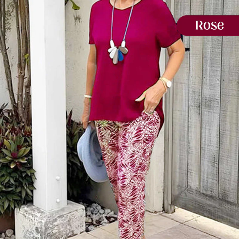 Coordinato Rossella - in cotone elasticizzato premium