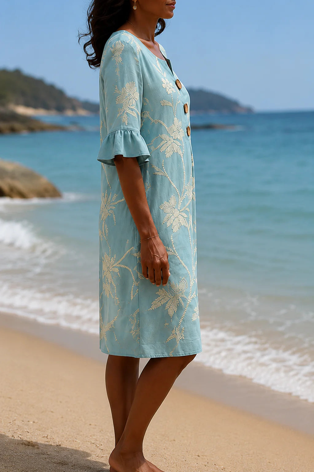 Vestito Stella - in lino e cotone