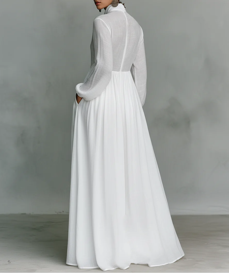 Vestito Clarissa - in lino e cotone