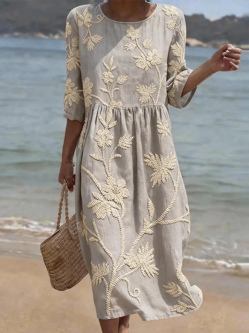 Vestito Jennifer - in lino e cotone