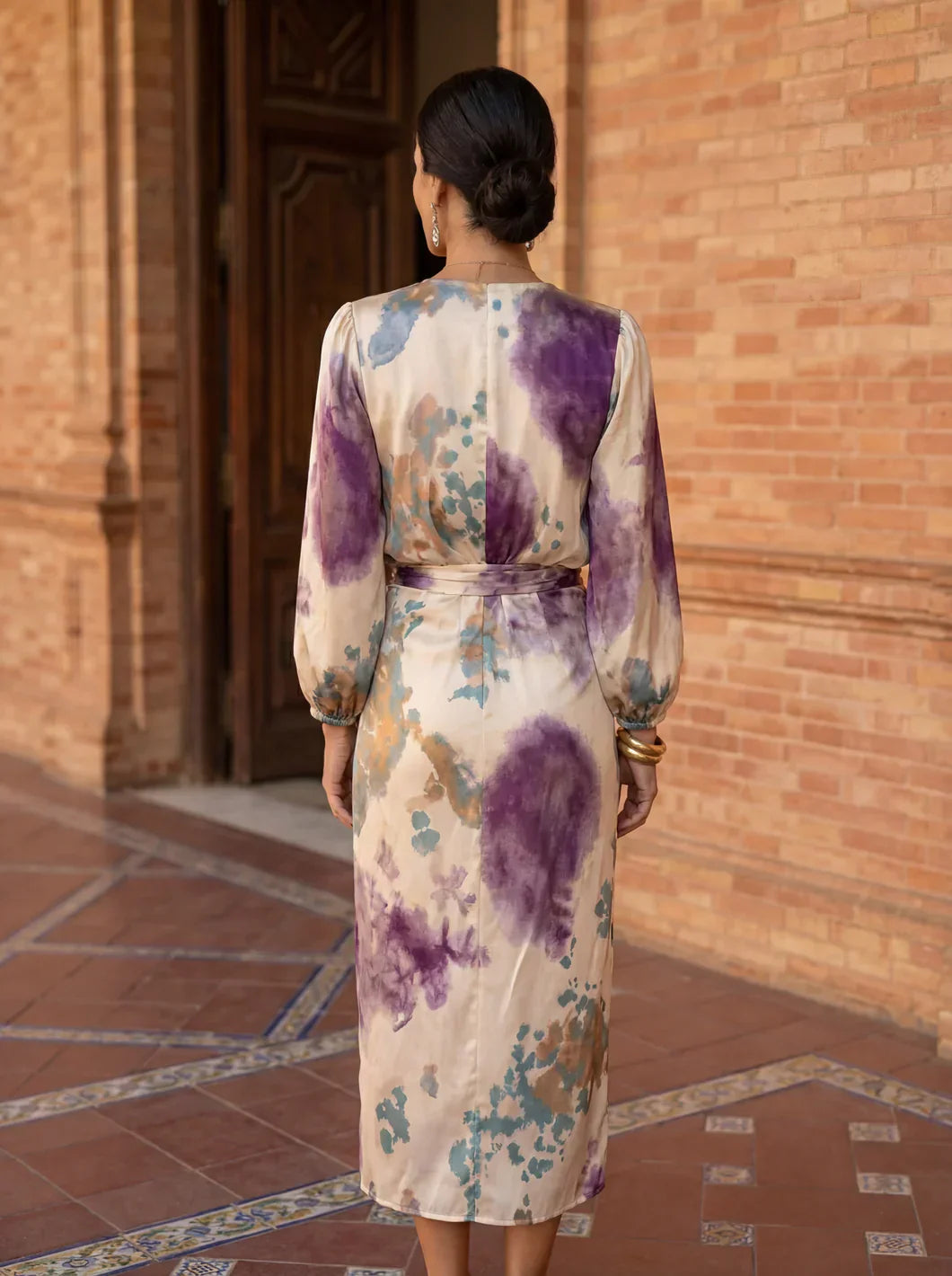 Vestito Adele - in seta e cotone