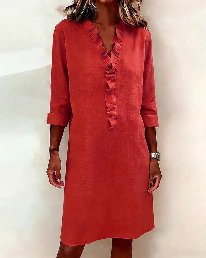 Vestito Isabel - in lino e cotone