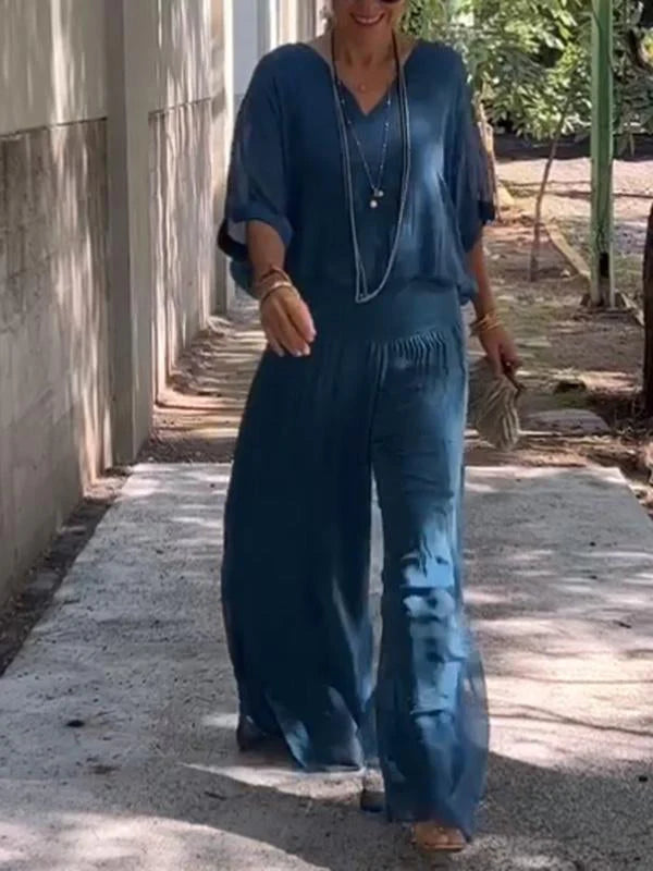 Coordinato Erika - in lino e cotone