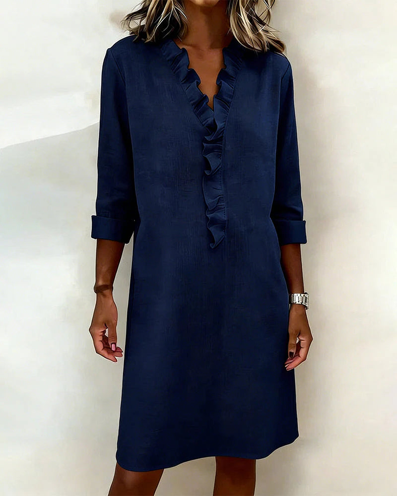 Vestito Isabel - in lino e cotone