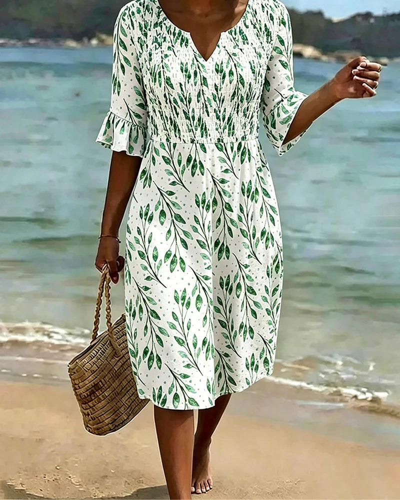 Vestito Greta - in lino e cotone
