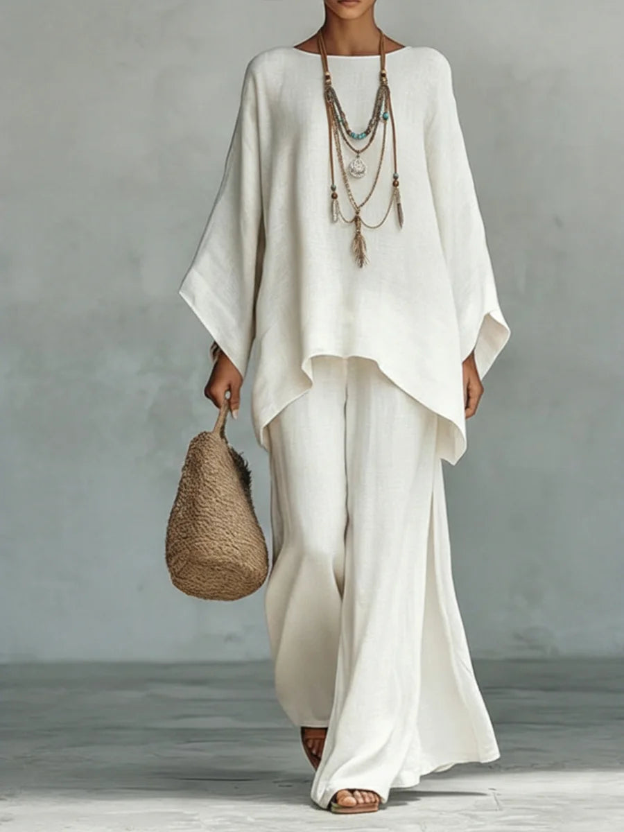 Coordinato Lucia - in lino e cotone