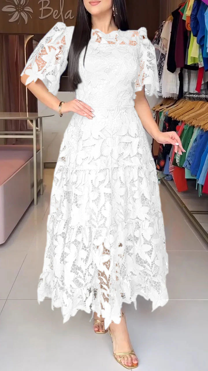 Vestito Federica - in seta e cotone