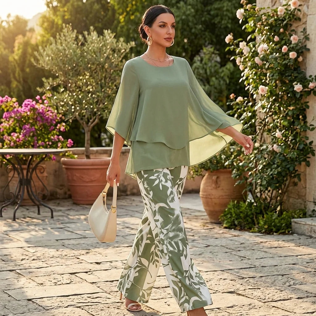 Coordinato Gina - in seta e cotone