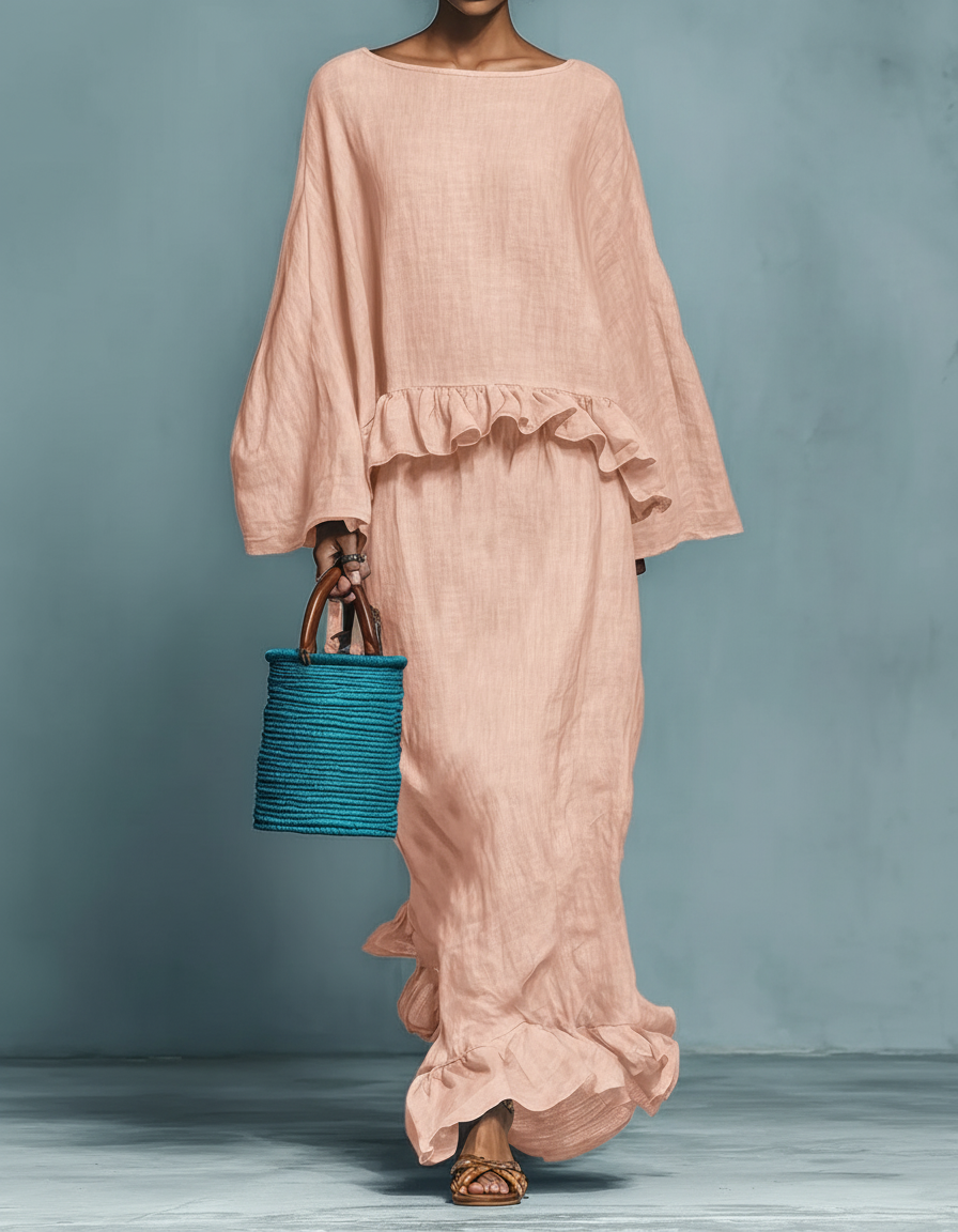 Vestito Camilla - in lino e cotone