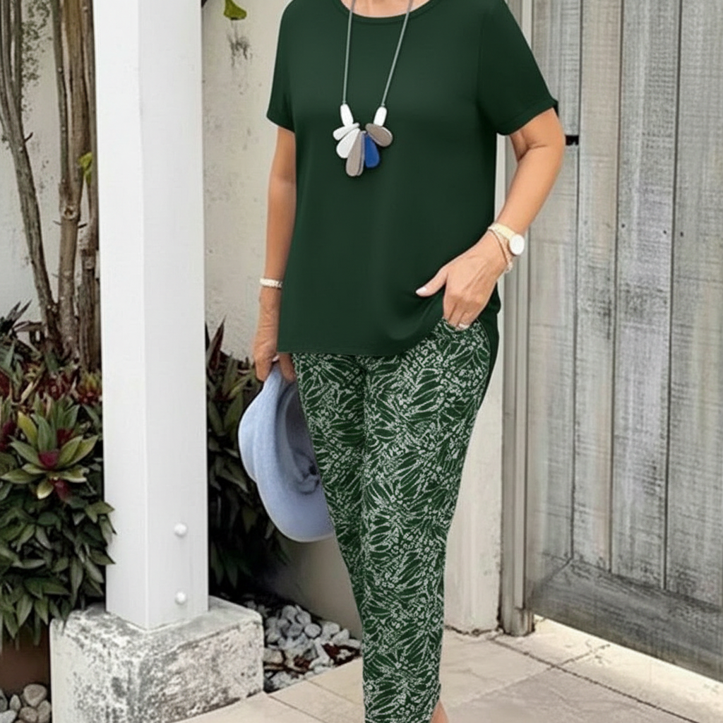 Coordinato Rossella - in cotone elasticizzato premium