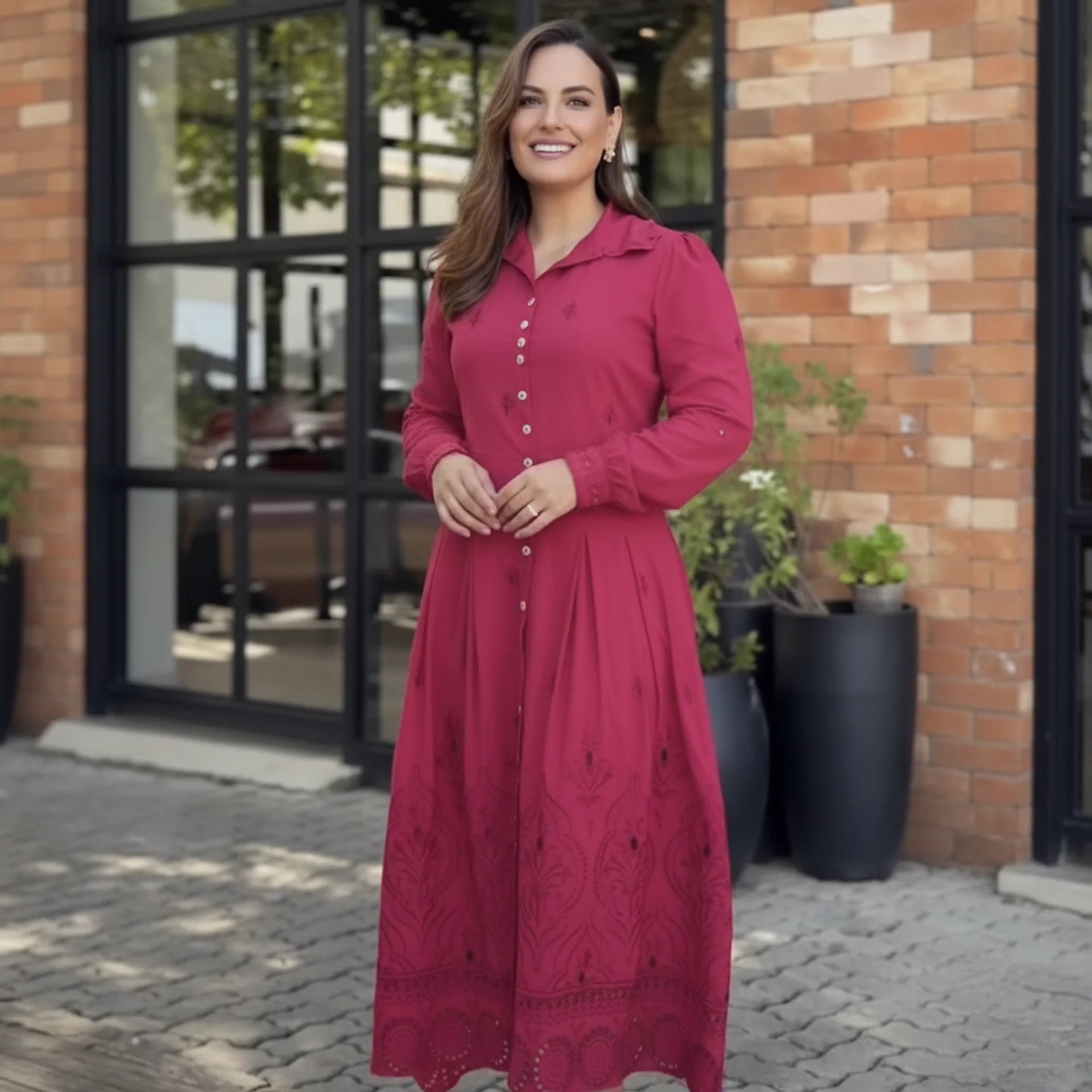 Vestito Jessica - in lino e cotone