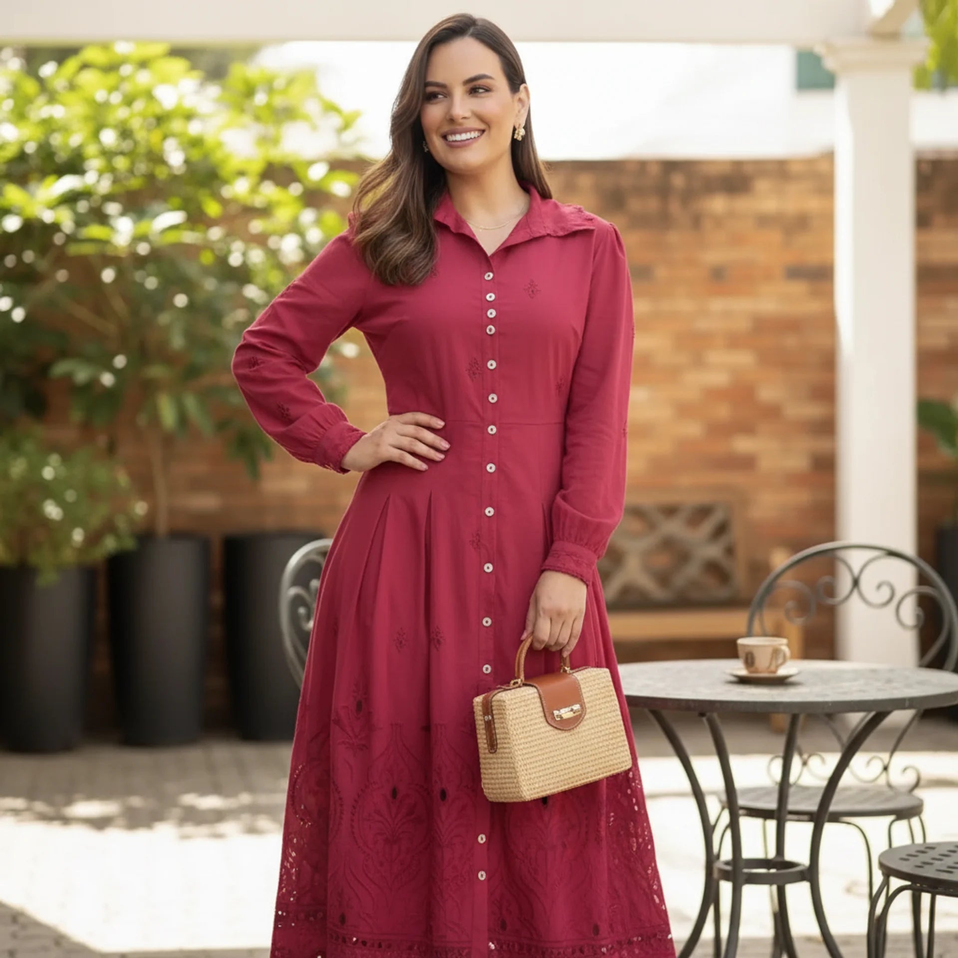 Vestito Jessica - in lino e cotone