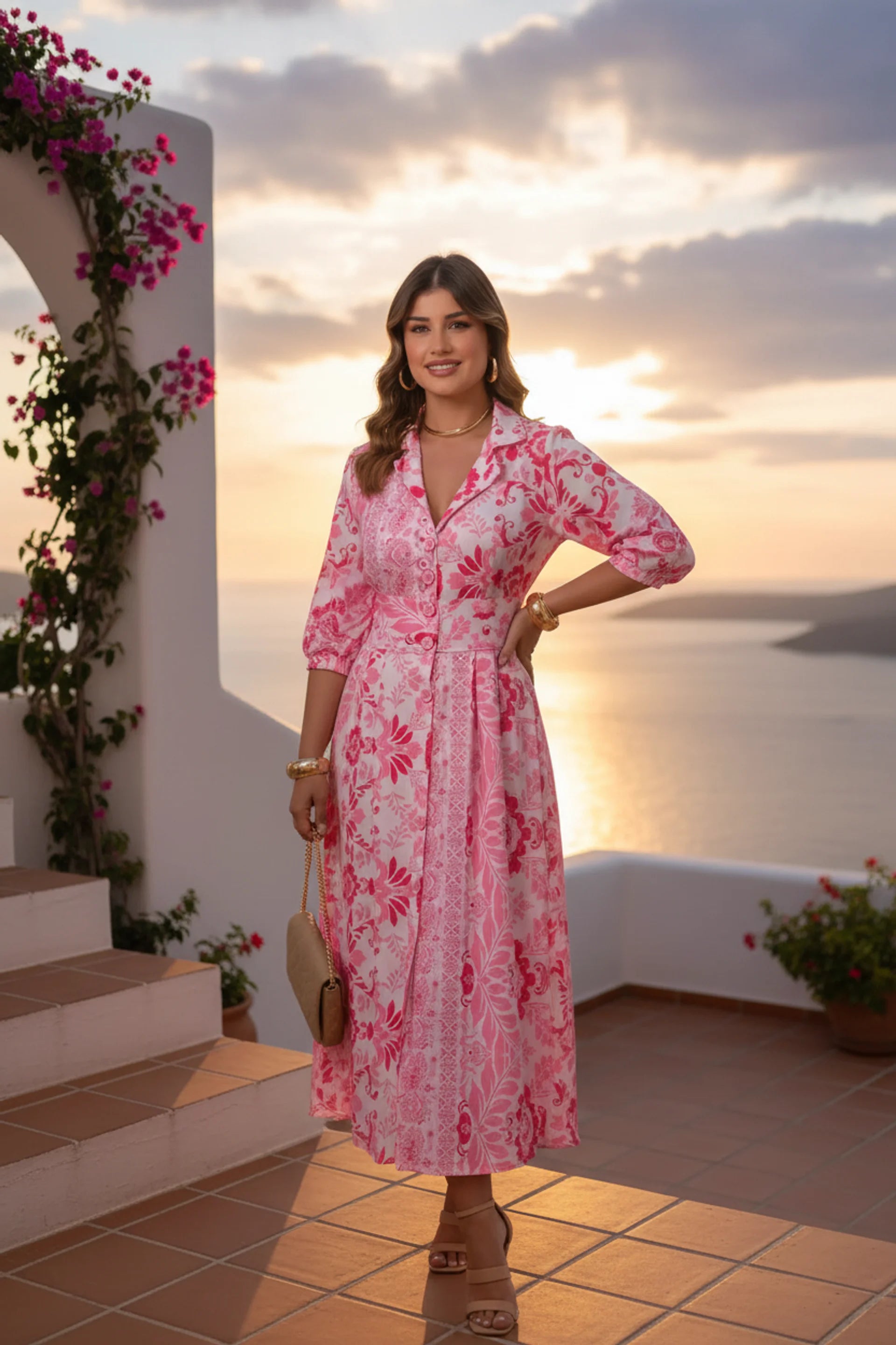 Vestito Linda - in seta e cotone