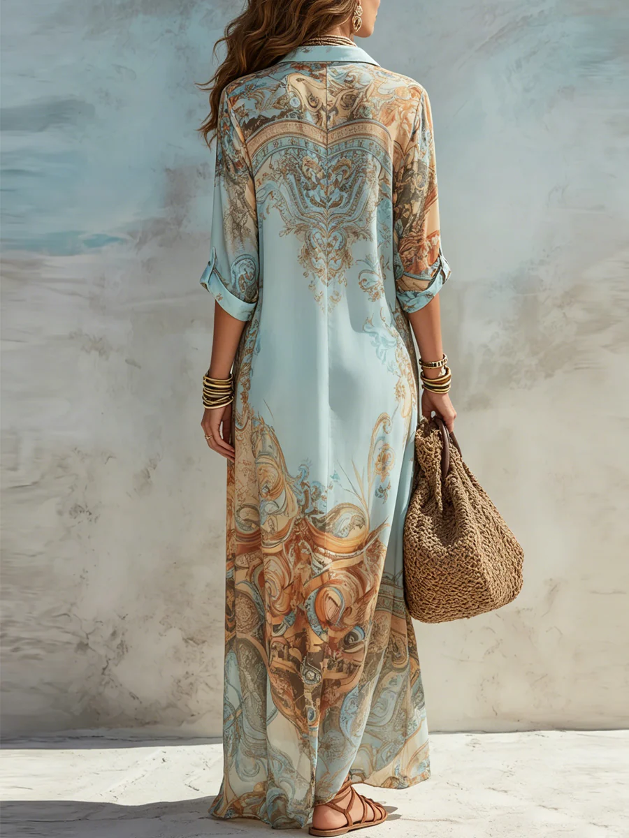 Vestito Valentina - in lino e cotone