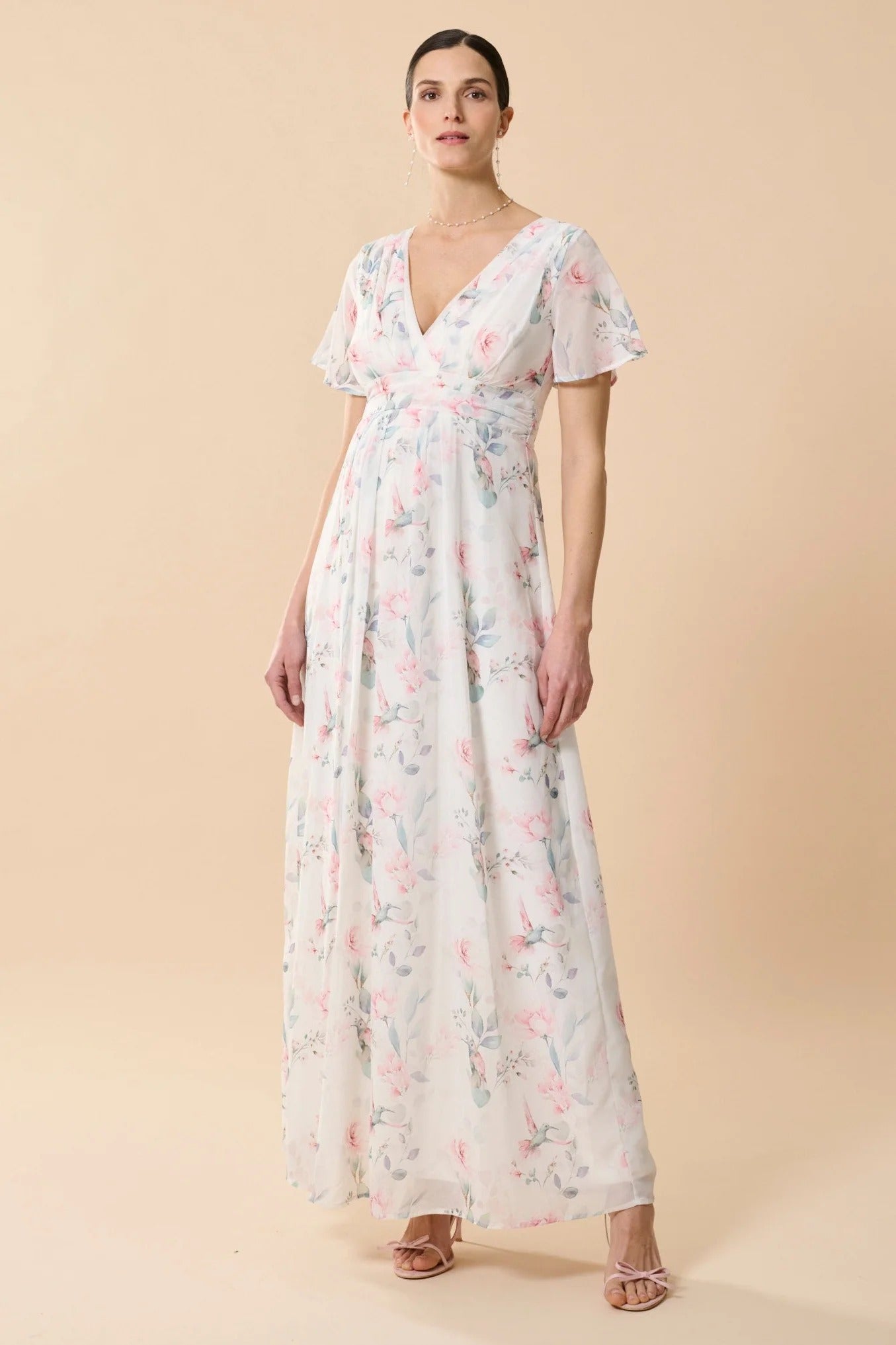 Vestito Bianca - in cotone e lino