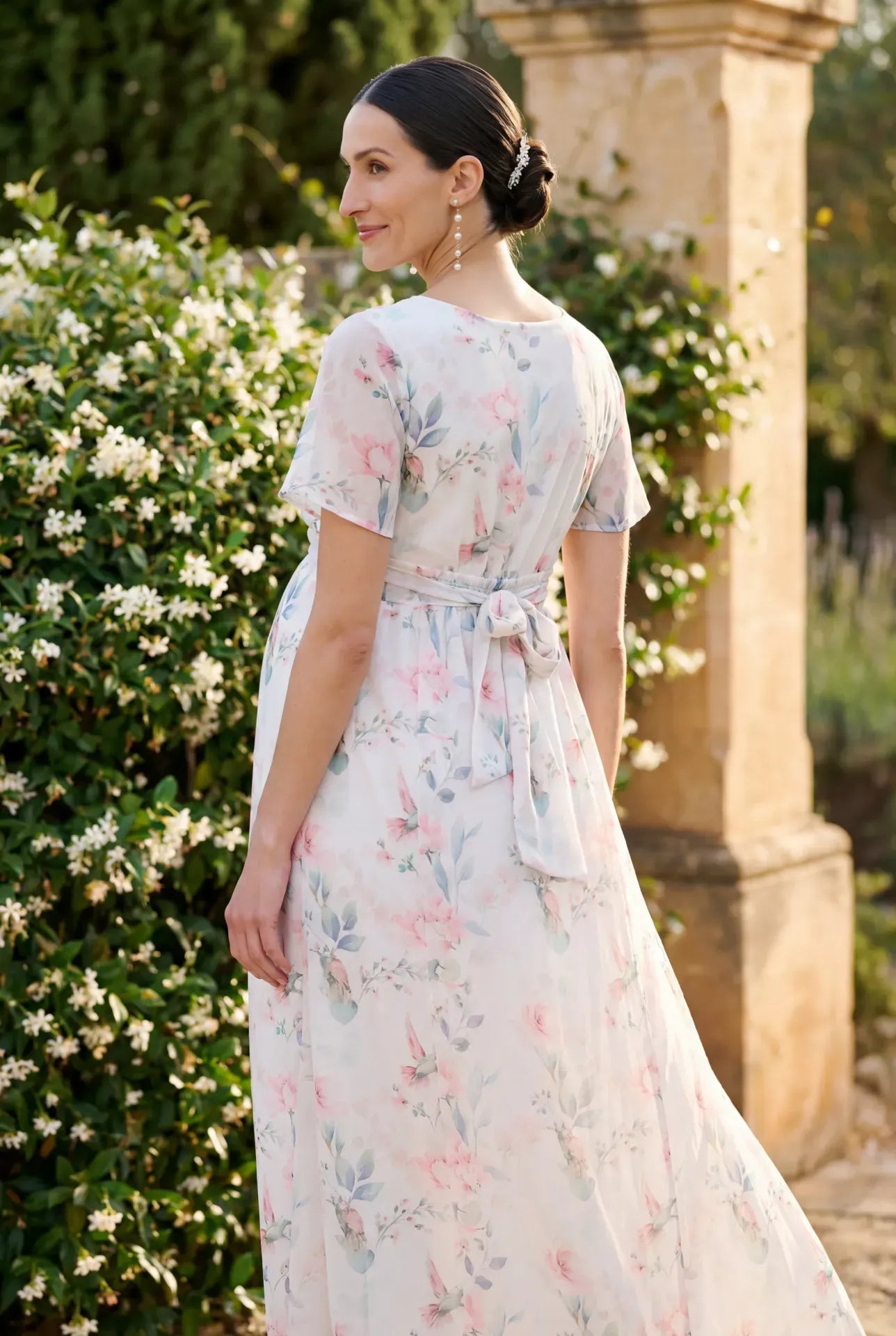 Vestito Bianca - in cotone e lino