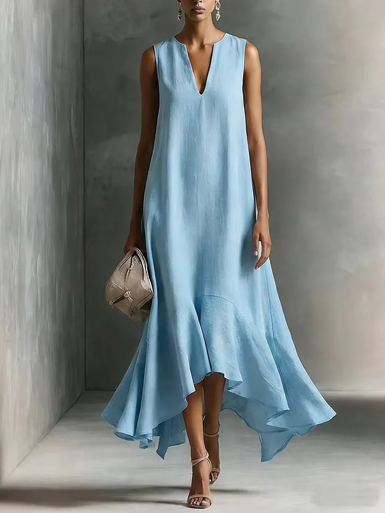 Vestito Jasmine - in lino e cotone