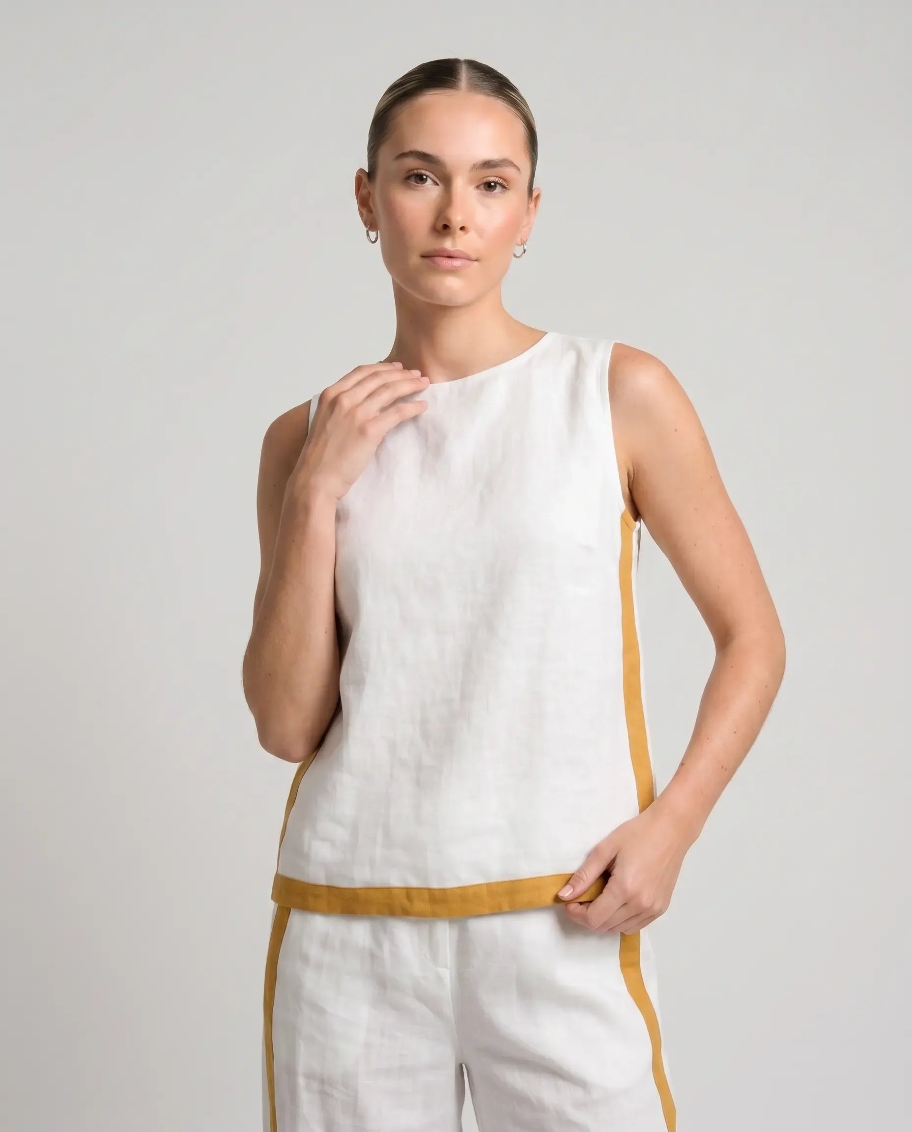 Coordinato Sara - in lino e cotone