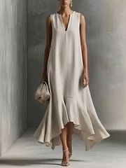 Vestito Jasmine - in lino e cotone