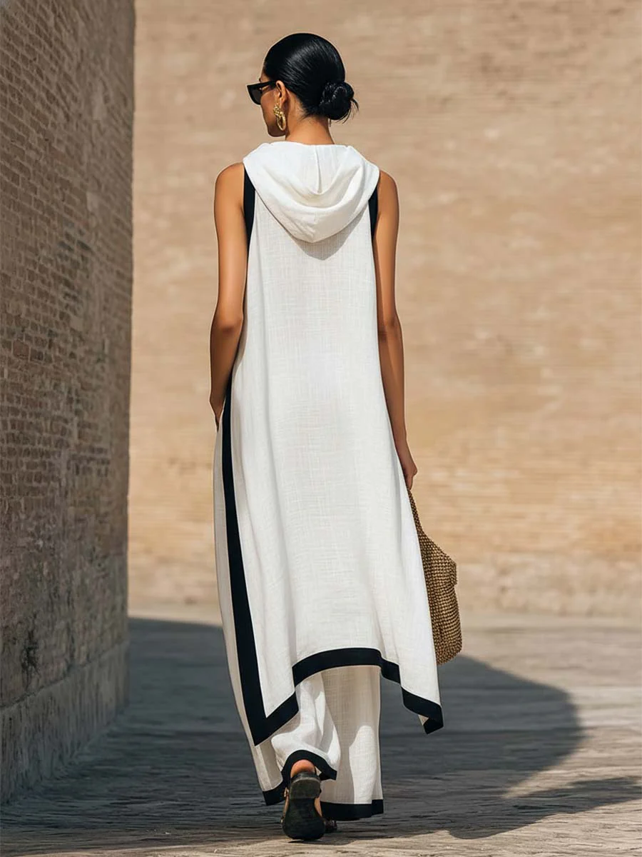 Coordinato Cecilia- in lino e cotone