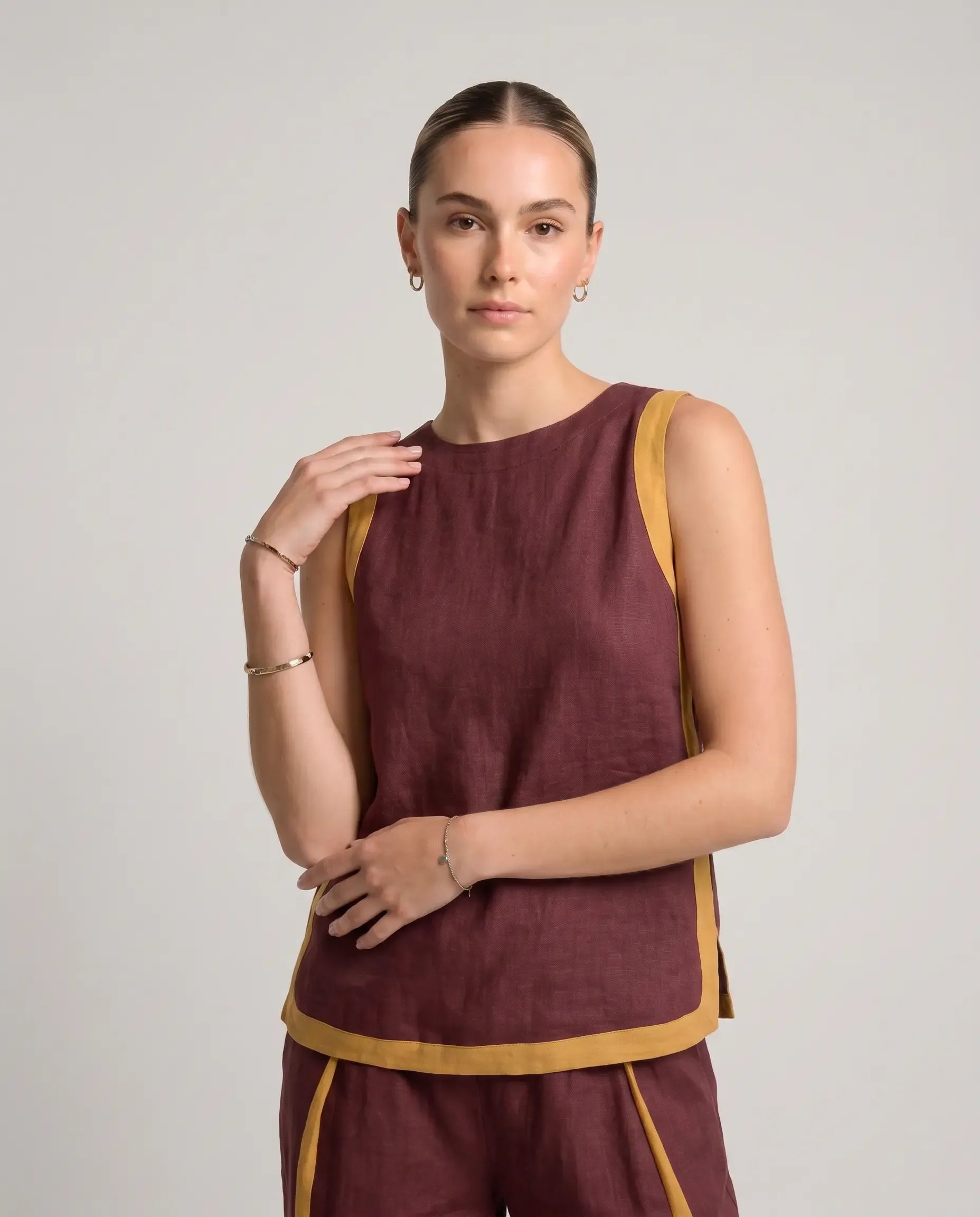 Coordinato Sara - in lino e cotone