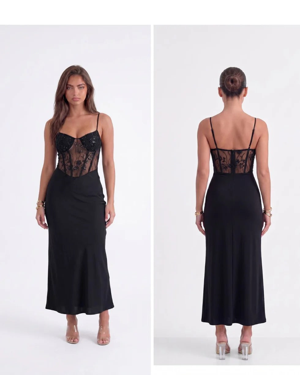 Vestito Noemi - in cotone e seta