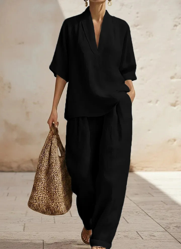 Coordinato Nicole - in lino e cotone