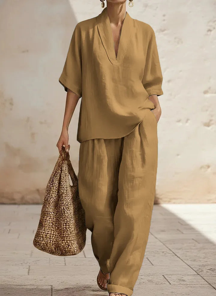 Coordinato Nicole - in lino e cotone