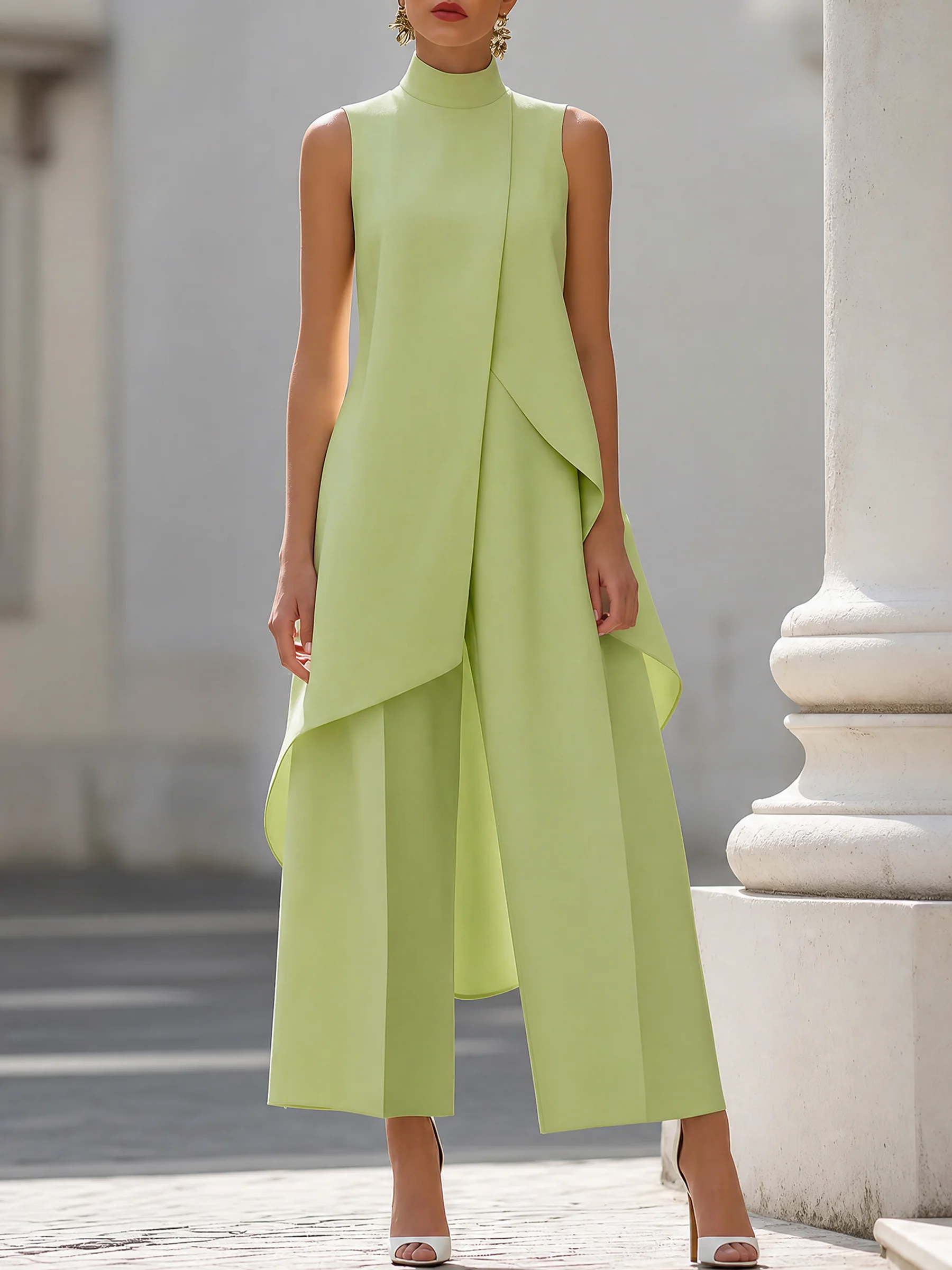 Tuta intera Paloma - 100% cotone elasticizzato leggero premium