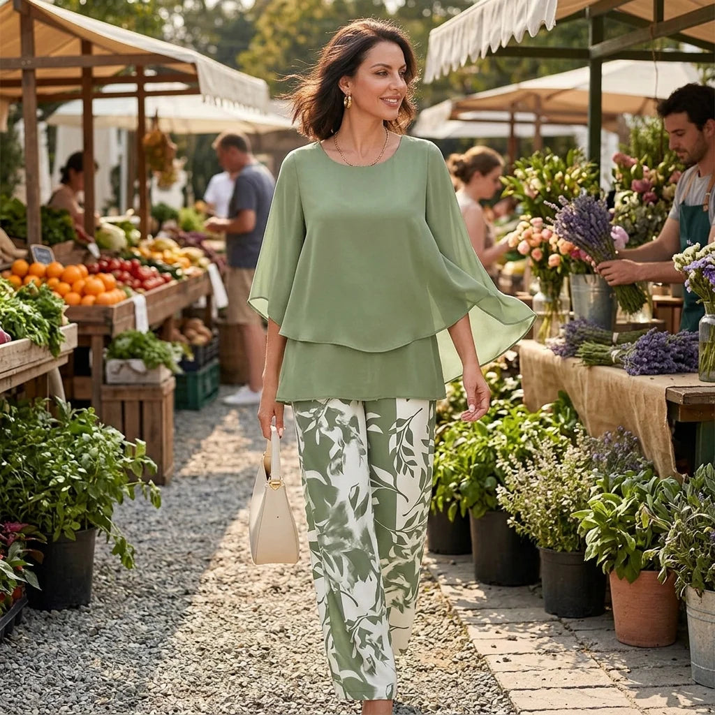 Coordinato Gina - in seta e cotone