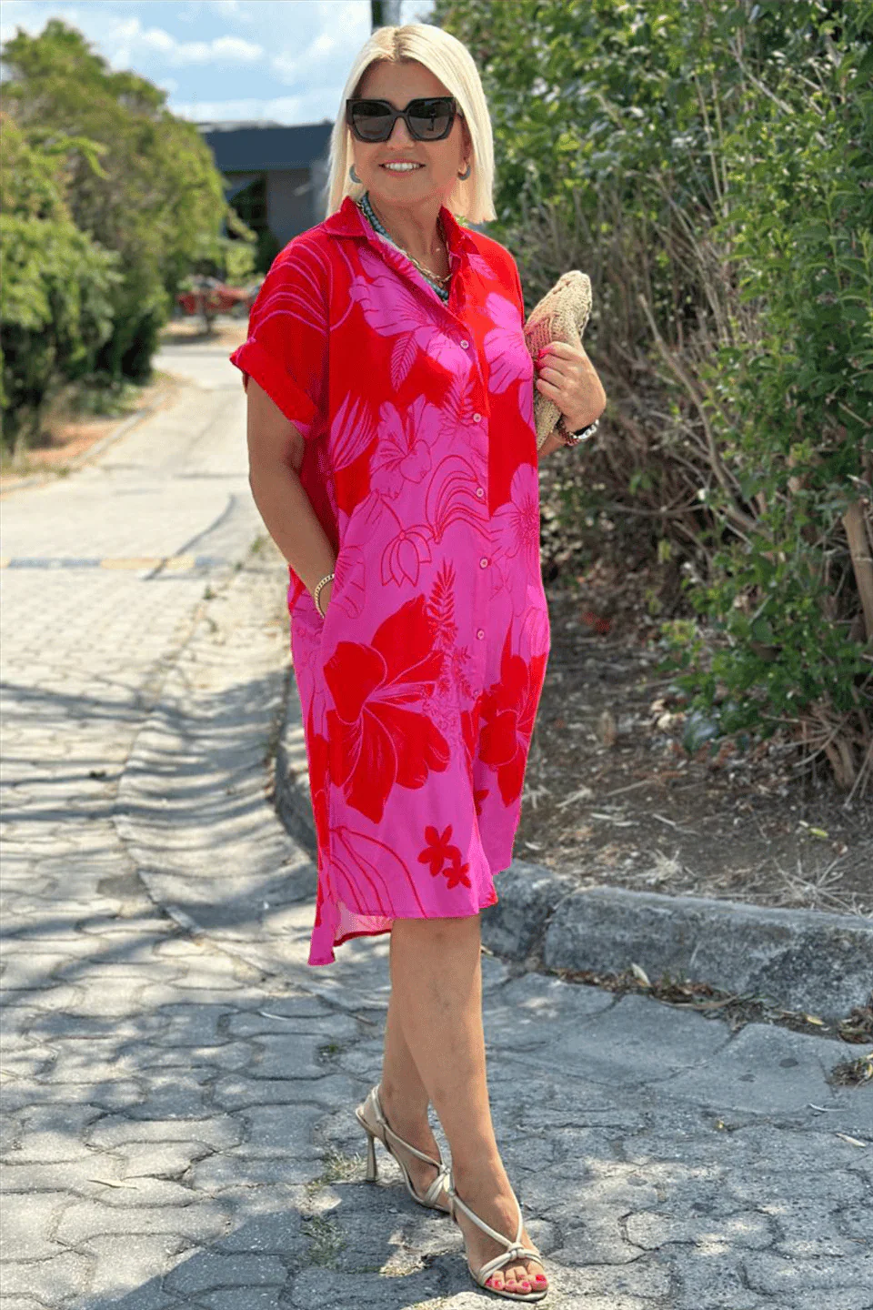Vestito Giada - in lino e cotone