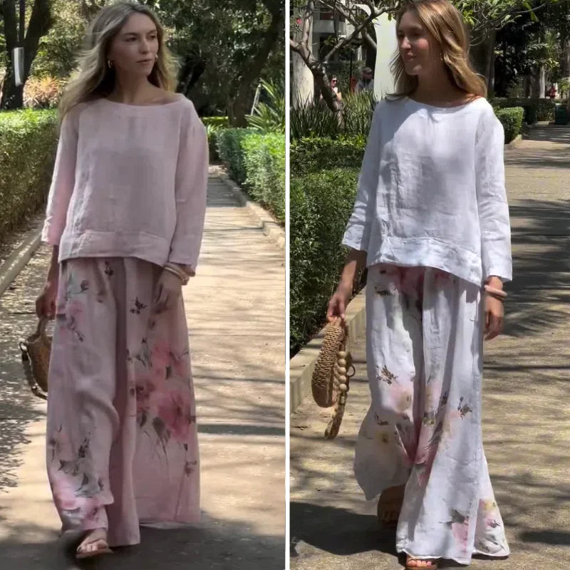 Coordinato Infinity Rose - in morbido cotone