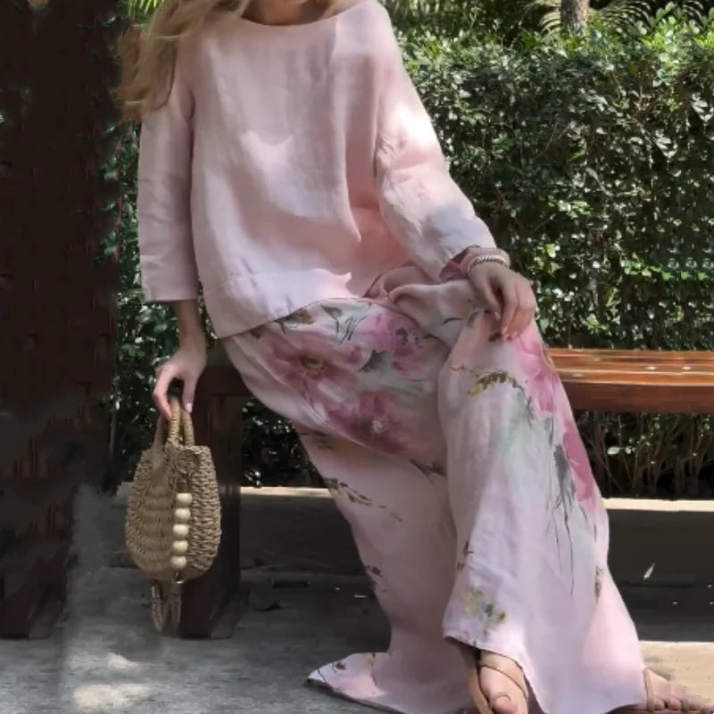 Coordinato Infinity Rose - in morbido cotone